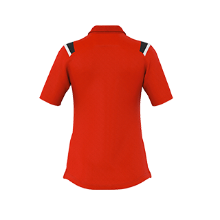 VC Sneek polo Leonor rood back