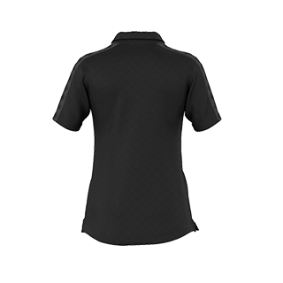 VC Sneek dames polo Shadir zwart back