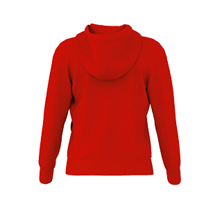 VC Sneek dames sportvest wita rood back