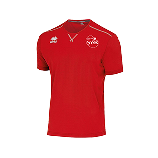 VC Sneek heren t-shirt Everton rood front