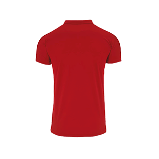 VC Sneek heren polo Shadir rood back