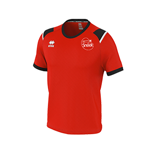 VC Sneek t-shirt Lex rood front VC Sneek t-shirt Lex rood front